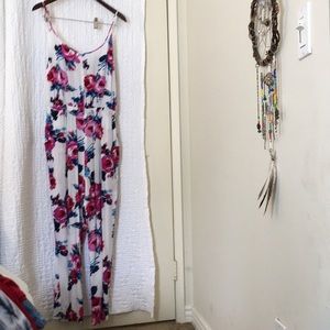 Floral jumpsuit